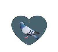 Lot de 2 désodorisants pour voiture - Pigeon à suspendre - Feuilles d'encens parfumées pour voiture, maison, décoration intérieure
