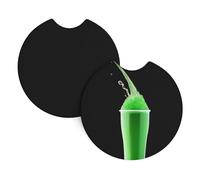 Lot de 2 dessous de verre de voiture YYHHAOFA Bubbling Sprite - Sans odeur - Pour tous les porte-gobelets standard, parfaits pour les voitures, camions, SUV - 6,9 cm