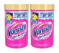 Lot de 2 Détachants Oxi Action Poudre efficace dès 20° Pot de 1,41 Kg