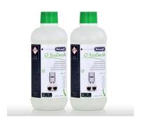 Lot de 2 Détartrant 500ml ECODECALK Cafetière Expresso (5513291781 5513296041 DELONGHI)
