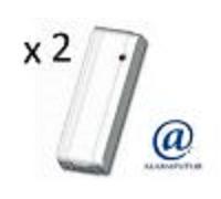 Lot de 2 détecteurs de chocs et vibrations MD-2018R pour ST-III/ST-V et ATEOS