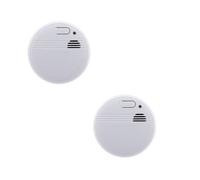 Otio - Lot de 2 détecteurs de fumée 5 ans + pile