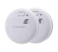 Otio - Lot de 2 détecteurs de fumée autonomie 3 ans - pile et accessoires G