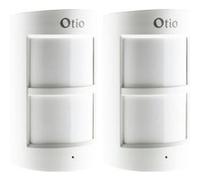 Lot de 2 Détecteurs de mouvement sans fil PIR 110° immune aux animaux G