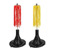 Lot de 2 détecteurs d'électricité électrostatiques à cordes, équipement pour l'école, le laboratoire et l'enseignement de la physique, démonstration, enseignement de la physique
