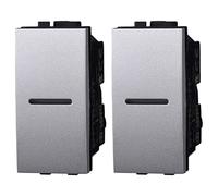 Lot de 2 déviateurs axiaux compatibles avec Bticino Living Light (gris)