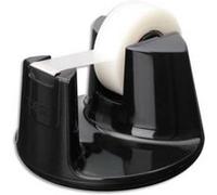 Lot de 2 Dévidoirs Compact noir avec un ruban d'adhésif invisible 19mm x 33m