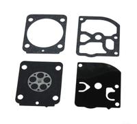 Lot de 2 diaphragmes et joints de carburateur pour MS171, MS181, convient pour Zama S68, S69A, S70, S71, S73, S79, S80, S93