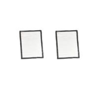 Lot de 2 diffuseurs de lumière multifonction en tissu 60 x 90 cm Blanc