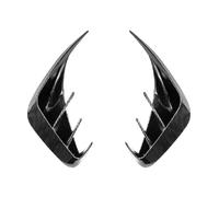 Lot de 2 diffuseurs de Pare-Chocs arrière pour Voiture, Accessoires extérieurs compatibles avec BMW Série 3 G20 320i 330i (Noir Carbone)