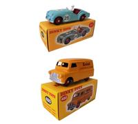 - Lot de 2 Dinky Toys Triumph TR2 Sports + Bedford Van Kodak - 1/43 Voiture Miniature 111+480 LDA1