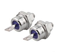 Lot de 2 diodes redresseurs de goujons 1200 V avec 85 A, 40 A, 25 A, anode négative à cathode positive pour charge de batterie et soudage (50HFR120)