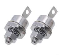 Lot de 2 diodes redresseurs de goujons 1200 V avec 85 A, 40 A, 25 A, anode négative à cathode positive pour charge de batterie et soudage (85HF120)