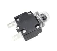 Lot de 2 disjoncteurs thermiques, protection contre les surcharges thermiques, interrupteur à bouton-poussoir 3A, 4A, 5A, 6A, 7A, 8A, 10A, 15A, 20A, 25A, 30A(With cap,10A)