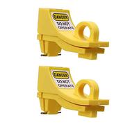 Lot de 2 Dispositifs de Verrouillage de Disjoncteur, Verrouillage de Disjoncteur Miniature Haute RéSistance MéCanique en Nylon Pin Out Verrouillage de Disjoncteur pour Loto Station Lock Out Tag Out
