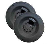 Lot de 2 disques de chasse d'eau en silicone 58 mm pour machines à expresso Breville BES900 BES920 BES980 BES990 également compatibles avec CMA ECM Pavoni