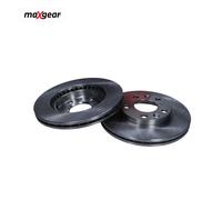Lot de 2 Disques de frein MAXGEAR 19-2236 DACIA 40 20 617 15R 40 20 663 00R