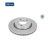 Lot de 2 Disques de frein Meyle 115 523 0020/PD VW 7E0 615 601 D 7H0 615 601 B