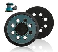 Lot de 2 Disques de Ponçage Professionnels de 125 mm pour Bosch GEX 125-1 AE, Plateau Ponceuse, 8 Trous Auto-Agrippants, Compatibles avec PEX 220 A & AE, Plaque de Ponçage