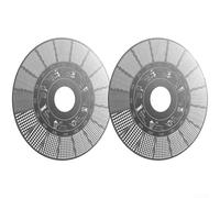 Lot de 2 disques de référence en acier inoxydable pour expresso, presse à froid turc, moka
