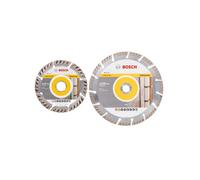 Lot de 2 disques diamant Bosch Professional 06159975H9 125mm/230mm spécial maçon