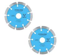 Lot de 2 disques diamantés pour mortier 115 mm x 8 mm