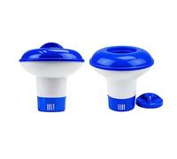 Lot de 2 distributeurs de chlore de 12,7 cm, distributeur de pastilles de chlore amovibles pour jacuzzi, distributeur de granulés chimiques flottants pour pataugeoire, piscine, spa