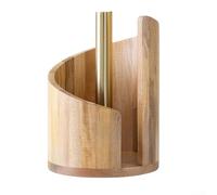 Lot de 2 distributeurs de mouchoirs en bois massif pour salon, chambre à coucher, table - Convient à la fois aux rouleaux de papier de soie standard et plus grand