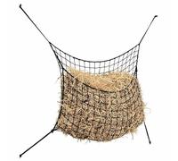 Lot de 2 distributeurs de nourriture et d'eau en polypropylène - Rectangulaires - 100 x 90 cm - Noir - Robuste et durable pour chiens et chats - Idéal pour la maison et le jardin