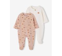 Lot de 2 dors-bien naissance hérisson beige 6M(67CM)