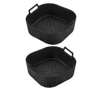 Lot de 2 doublures carrées en silicone réutilisables antiadhésives passent au lave-vaisselle pour modèles NA229/220