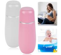 Lot de 2 douches intimes avec couvercle, bidet mobile pour une douche douce, 400 ml, douche intime portable pour femme, nettoyage de la zone intime, douche popo idéale hygiénique