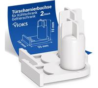 Lot De 2 Douilles De Charnière De Porte De Rechange Pour Bosch 00169301/169301/05384490/5384490 - Pour Porte De Réfrigérateur,Congélateur