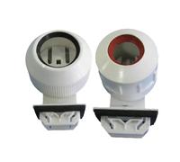 Lot De 2 Douilles De Lampe Fluorescentes T5 T8 Étanches À La Poussière G13 G5 CFL, Support À Vis For Tube LED, Douille For Éclairage D'aquarium(T5 G5)