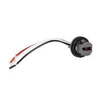 Lot de 2 douilles de lampe LED T20 7443 - Adaptateur pour ampoule de voiture - Connecteur de feu stop LED