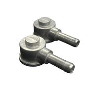Lot de 2 douilles de pompe à essence de 6 mm pour pompes Hardi - Conversion de 6 mm - Remplace les douilles standard de 8 mm