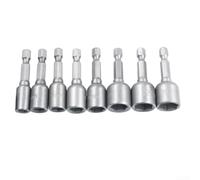 Lot de 2 douilles pneumatiques de 48 mm, pour un design robuste, chromé, pour outils pneumatiques à impact, atelier automobile (2 pièces, 11 mm)