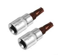 Lot de 2 douilles Torx T30 en acier au chrome vanadium pour réparation automobile, résistant à la rouille avec haute résistance au couple,