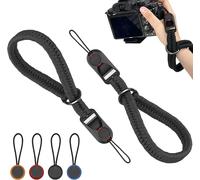 Lot de 2 dragonnes réglables pour appareil photo,ultra légères avec fermeture rapide,dragonne en paracorde,sangle pour appareil photo reflex numérique et appareils photo sans miroir
