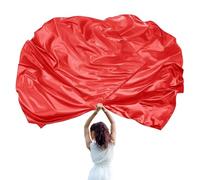 Lot de 2 drapeaux de culte pour danses et églises - 140 x 95 cm - Avec tiges flexibles