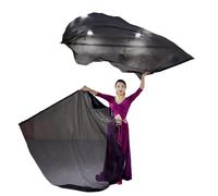 Lot de 2 drapeaux de louange pour églises avec tige évolutive en demi-cercle pour adultes