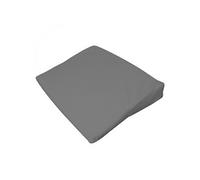 Lot de 2 draps housse 100% coton pour plan incliné - 40 cm de large - Gris -