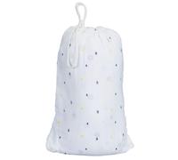 Lot de 2 draps Housse bébé en Coton Bio Blanc