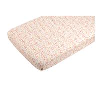 Lot De 2 Draps Housse En Coton Bio Rose 60X120