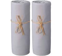 Lot De 2 Draps Housse Jersey Bébé Coton Bio Basile