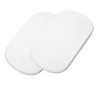 Maxi-Cosi Iora Draps de Lit de Bébé, Literie pour Lit de Bébé, Draps-Housses de Lit de Chevet pour Maxi-Cosi Iora (Air) et Tori, Lot de 2 Draps de Lit de Chevet, Blanc