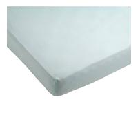Lot De 2 Draps Housse Rectangle En Coton - Original Bleu Ciel 45X90