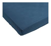 Lot De 2 Draps Housse Rectangle En Coton - Original Bleu Nuit 45X90