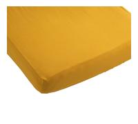Lot De 2 Draps Housse Rectangle En Coton - Original Jaune 45X90