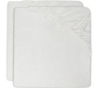 Lot de 2 draps housses de berceau Ivory (40 x 80 cm)